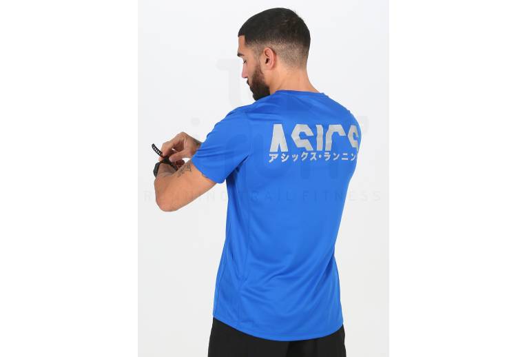 Asics camiseta manga corta Katakana Retro Tokyo