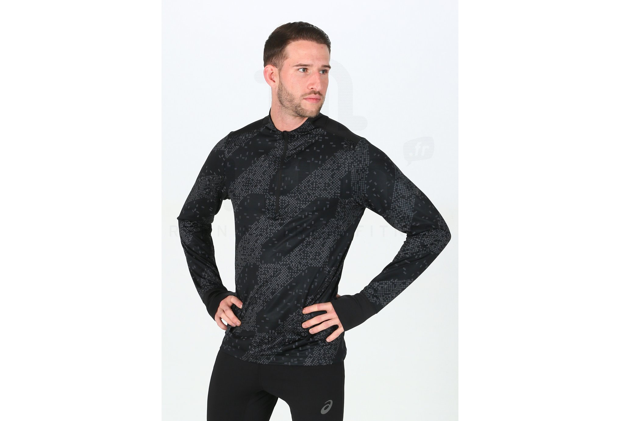 Asics Camiseta manga larga Lite-Show Ls 1/2 Zip