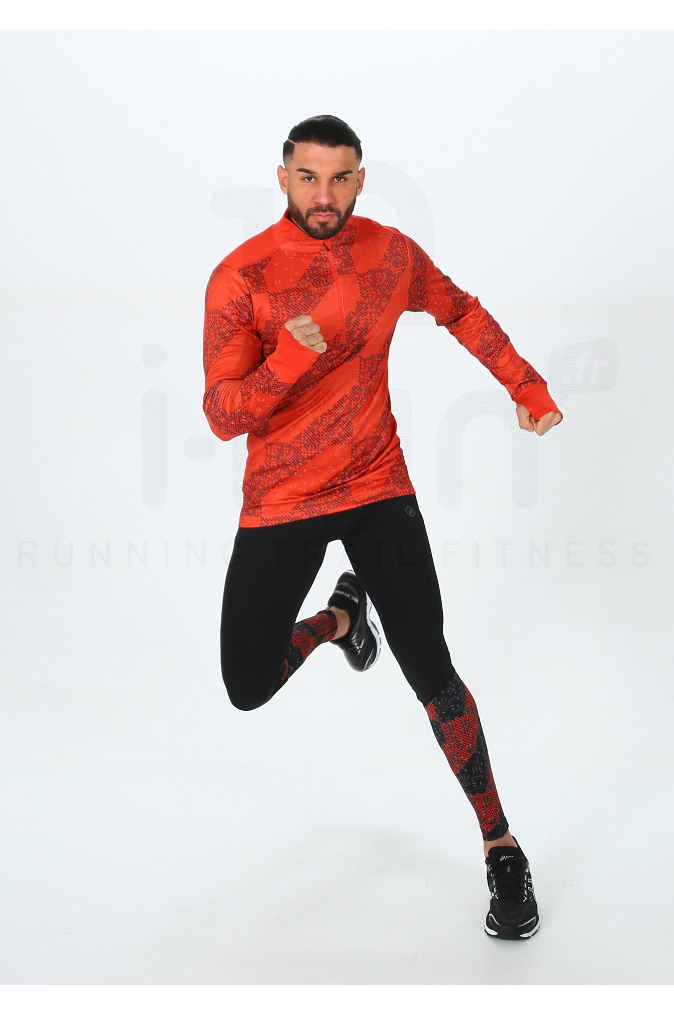 Asics Lite-Show Ls 1/2 Zip M 