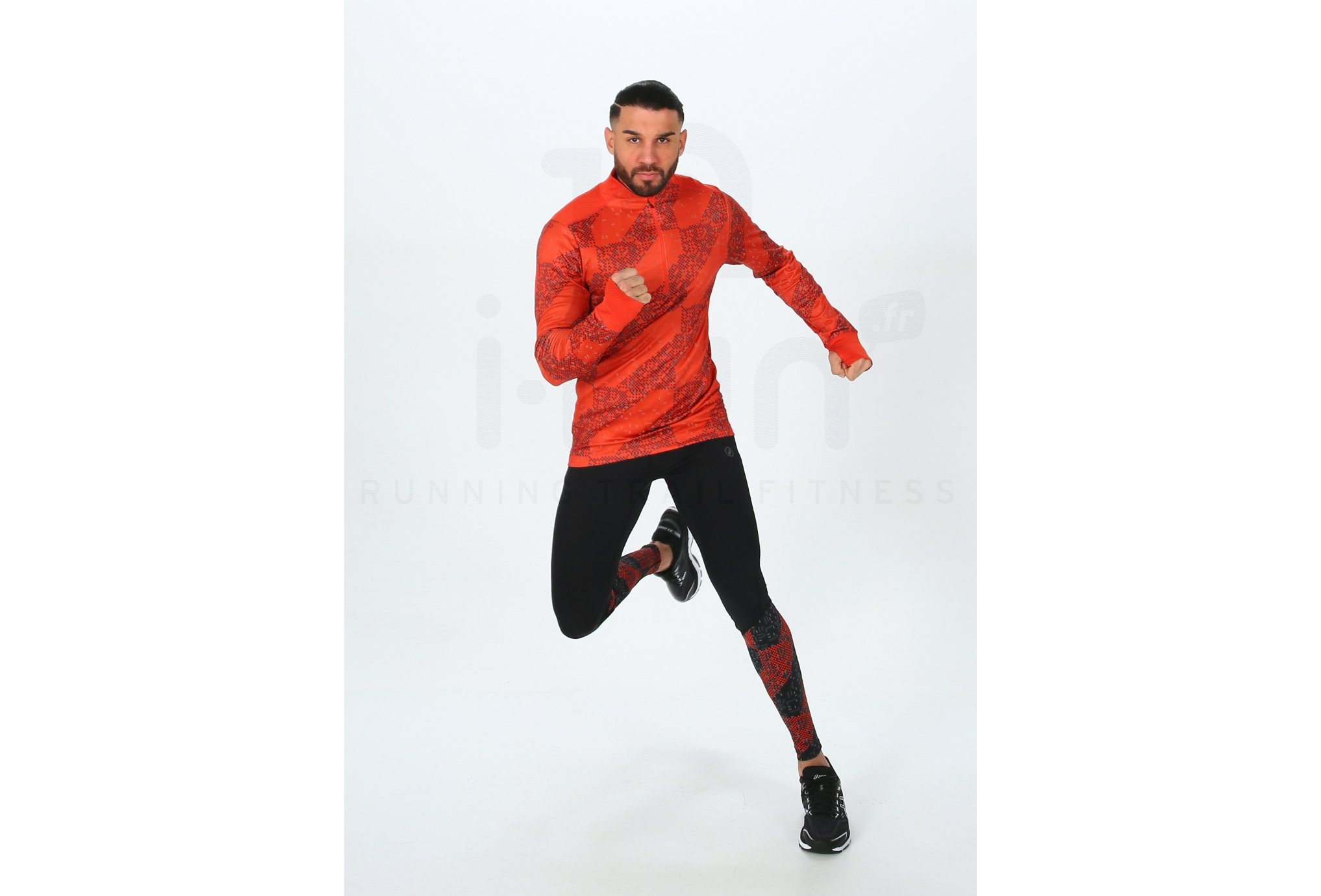 Asics Camiseta manga larga Lite-Show Ls 1/2 Zip