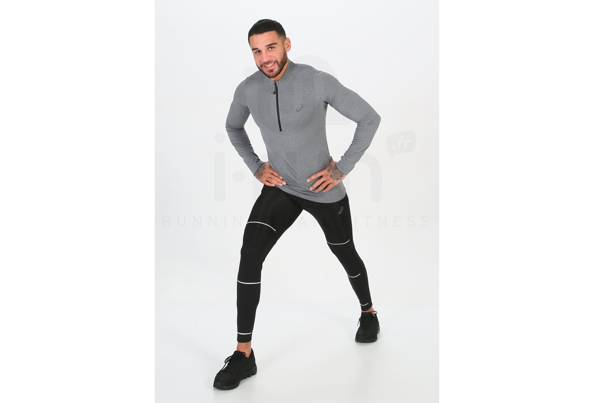 Asics Camiseta manga larga LS 1/2 Zip Jersey