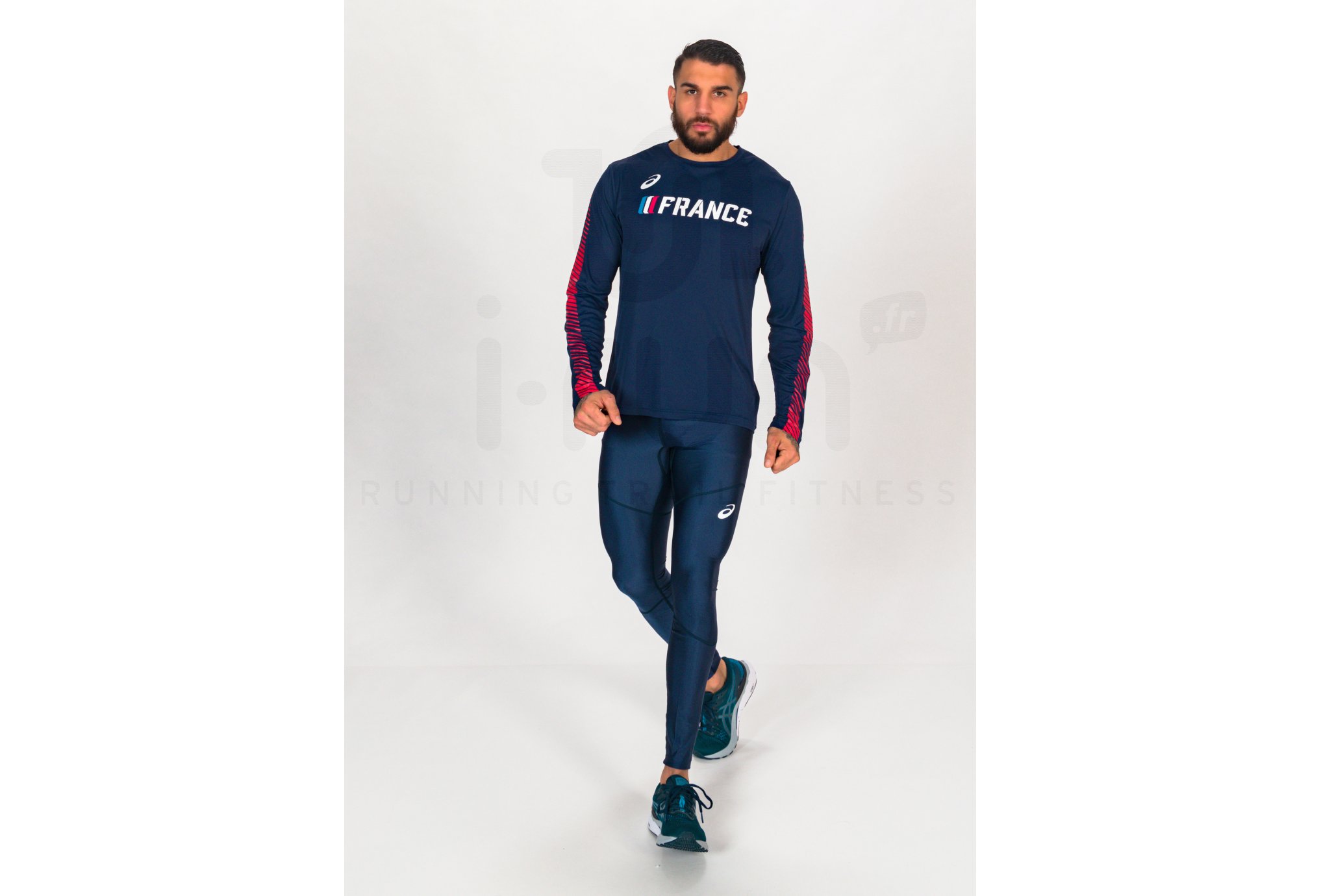 Asics LS Logo France Herren