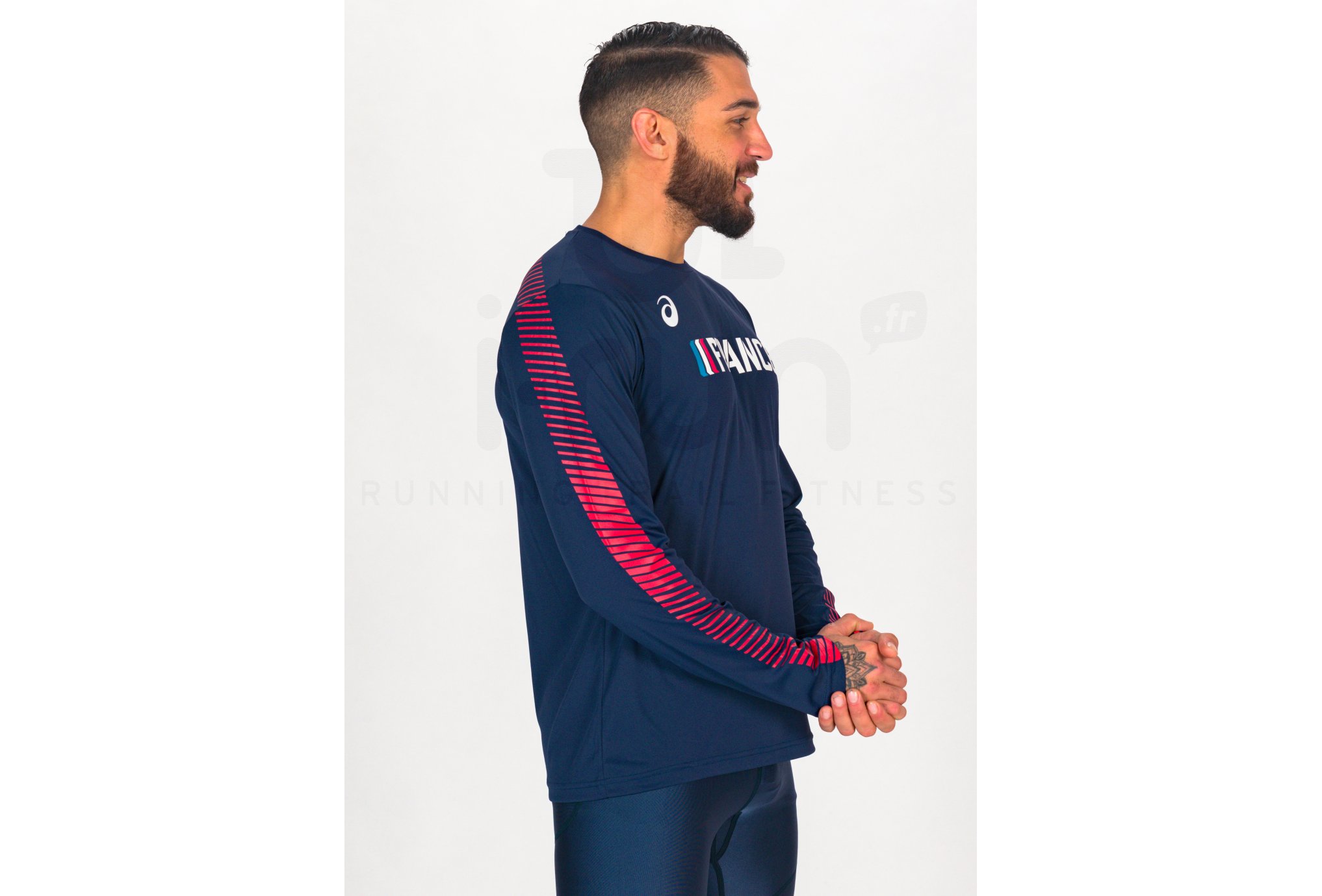 Asics LS Logo France Herren