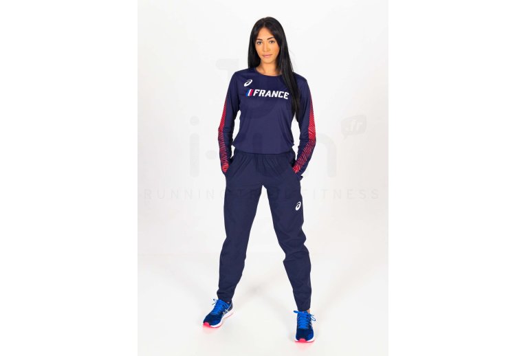 Asics LS Logo France Damen
