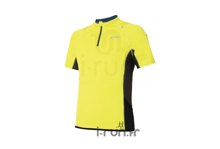 Asics M'S Trail 1/2 Zip Top Yellow 