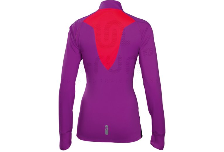 Asics Maillot Fuji LS 1/2 Zip W 