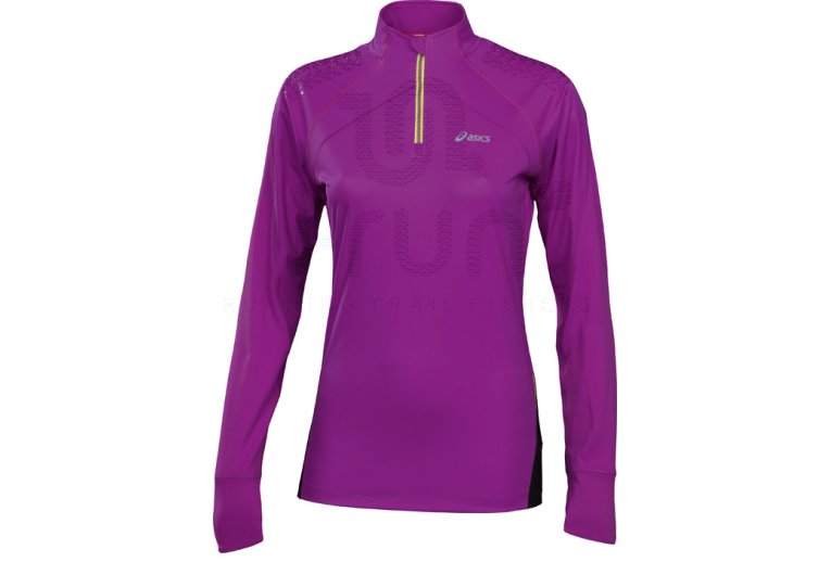 Asics Maillot Fuji LS 1/2 Zip W 