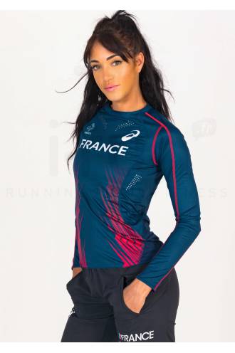 Asics Maillot manches longues �quipe de France W 