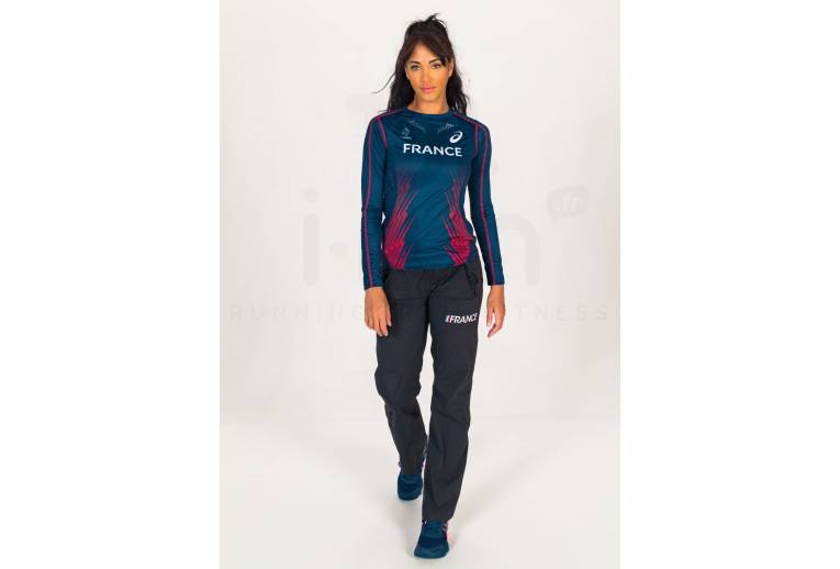 Asics Maillot manches longues �quipe de France Damen