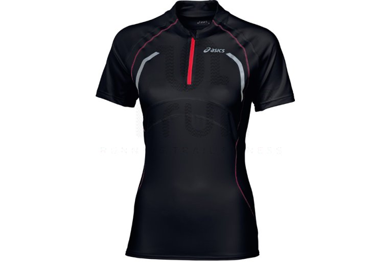 Asics Maillot SS 1/2 Zip W 