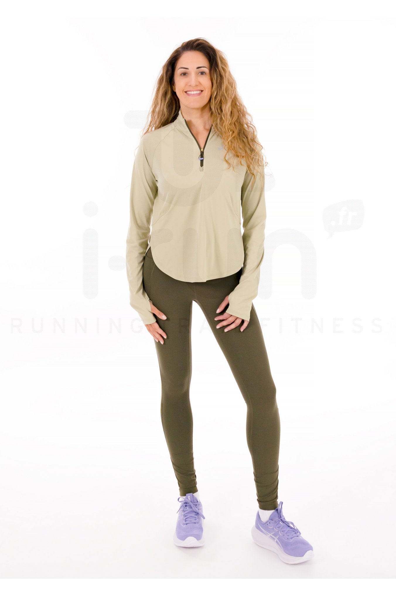 Asics Nagino Run 1/4 Zip 