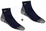Asics pack de calcetines Road Quarter
