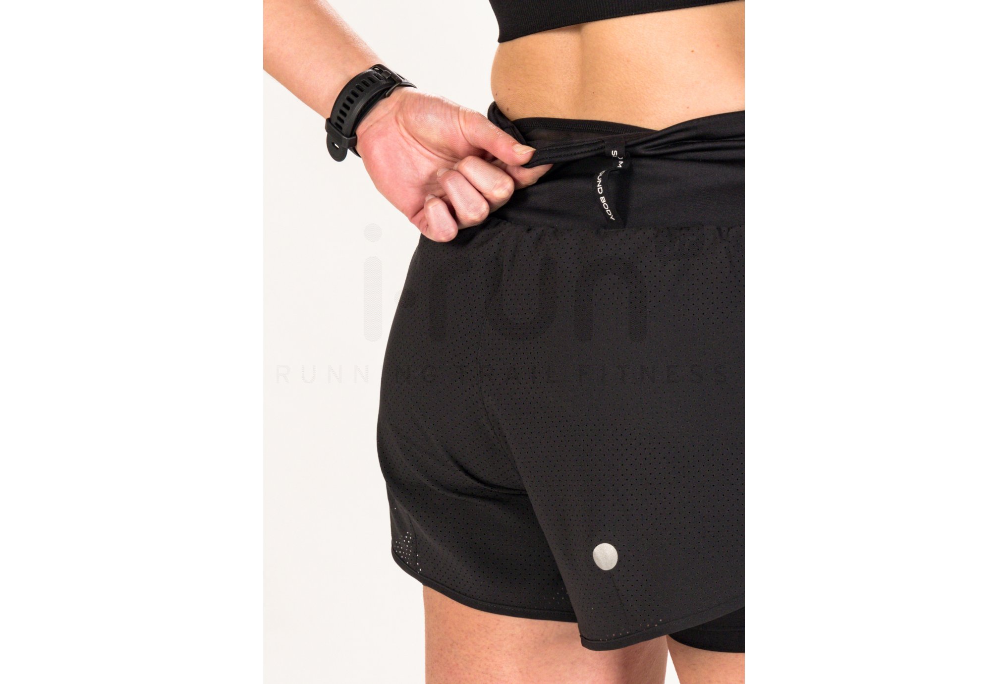 Asics Road 2 in 1 W black