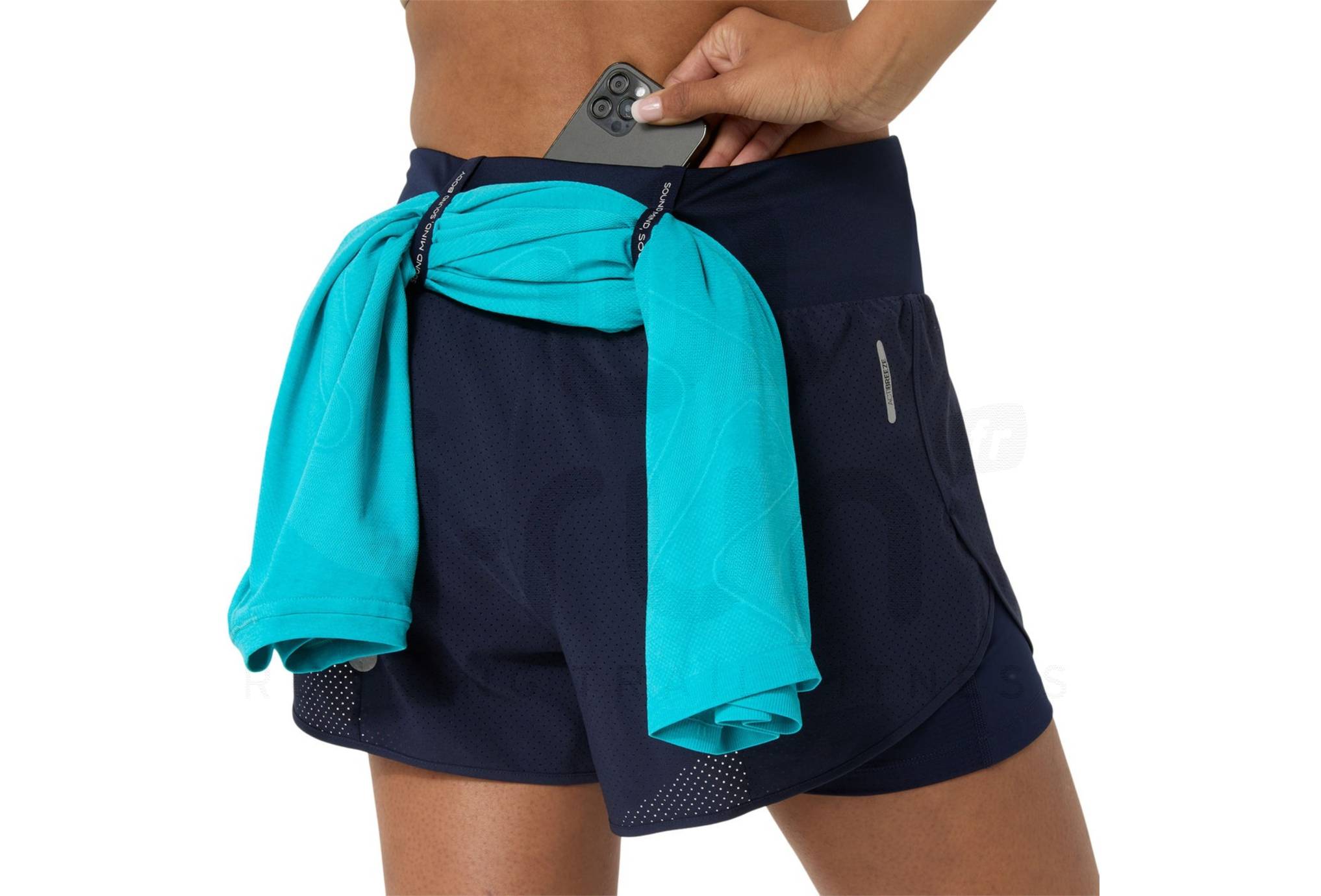 Asics pantal�n corto Road 2 en 1