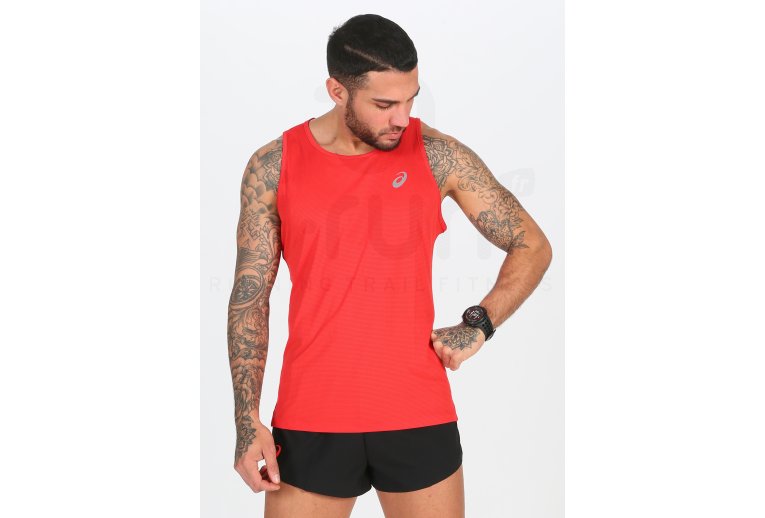 Asics camiseta de tirantes Silver