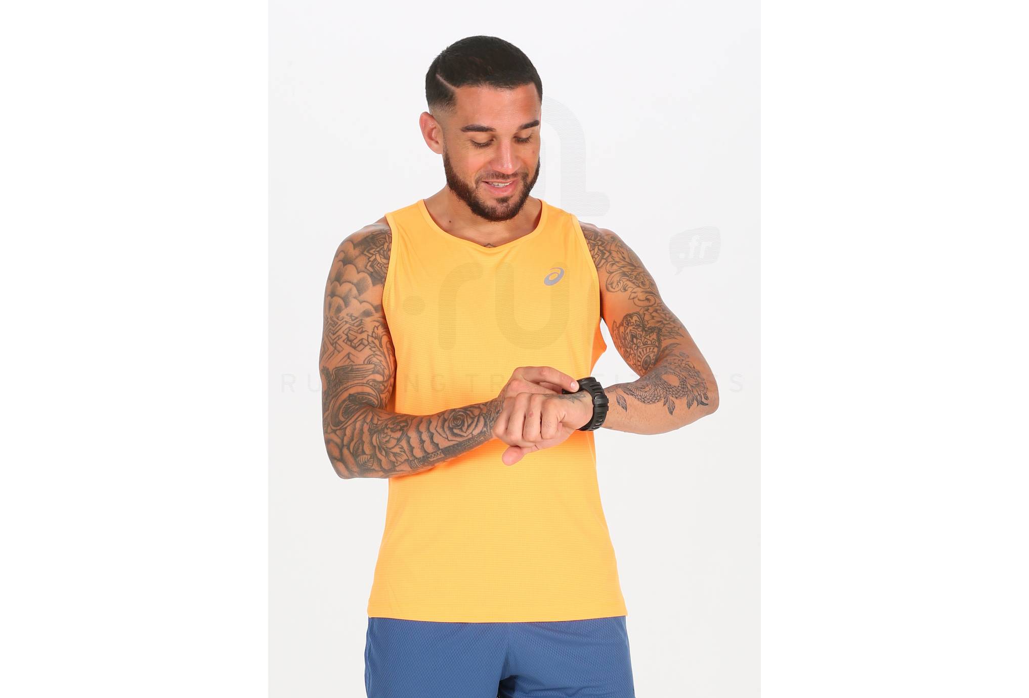 Asics camiseta de tirantes Silver