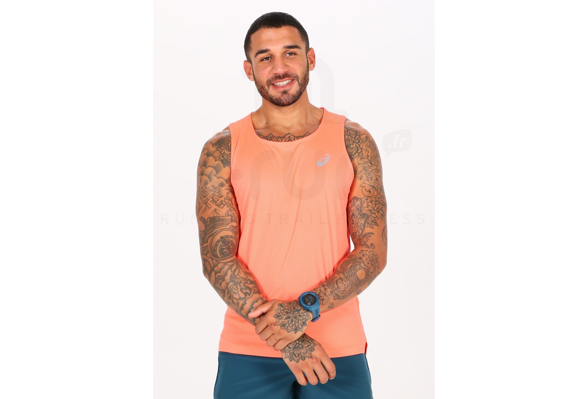 Asics camiseta de tirantes Silver