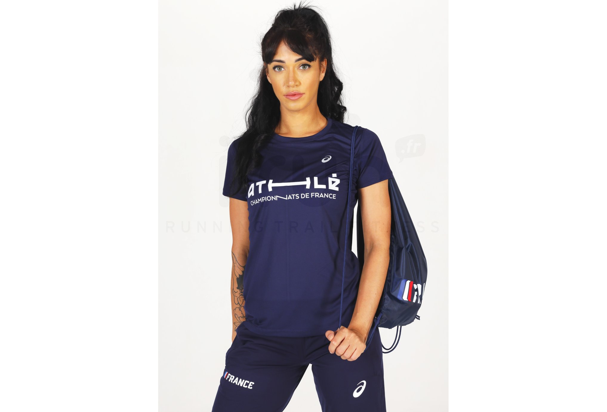 Asics camiseta manga corta Silver SS Top France