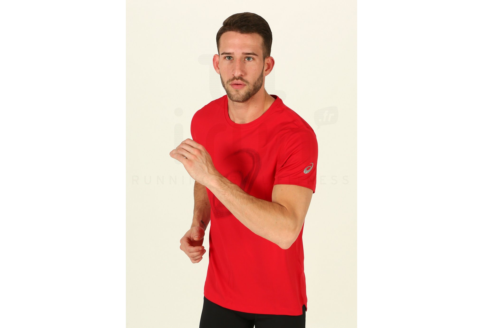 Asics Camiseta manga corta Silver SS Top Moire