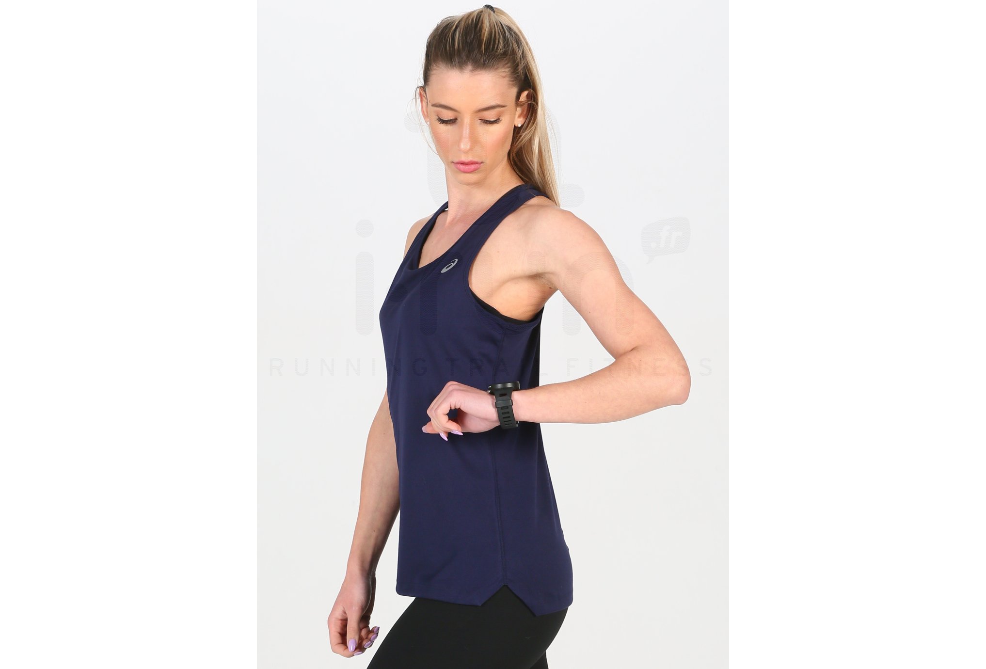 Asics camiseta de tirantes Silver