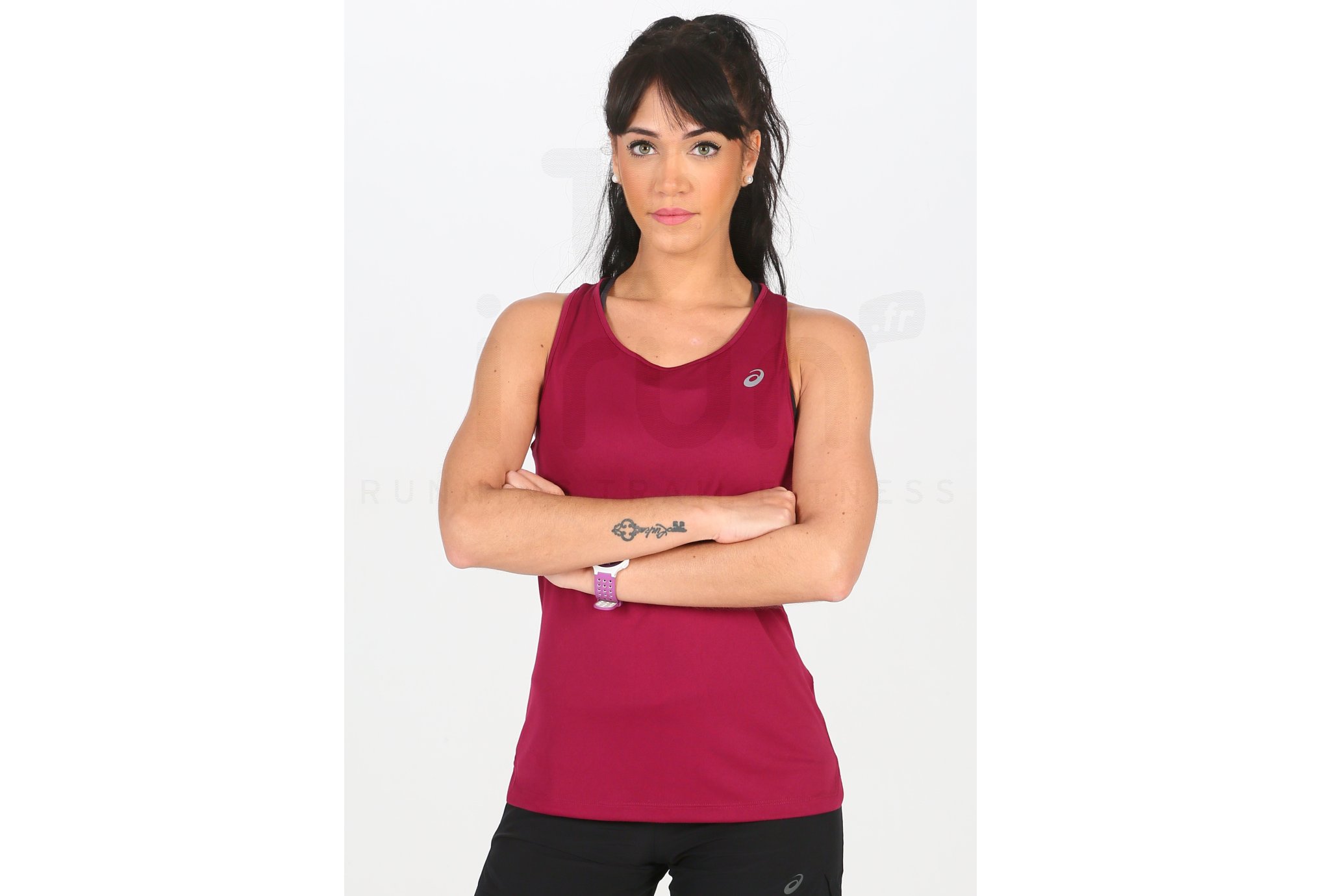 Asics camiseta de tirantes Silver