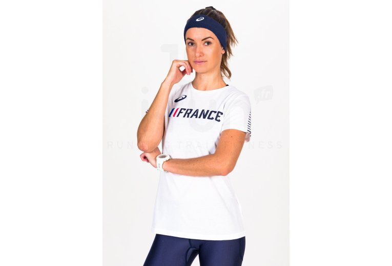 Asics SS Logo Tee France Damen