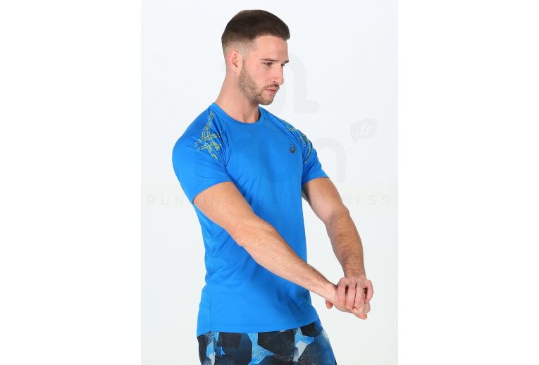 Asics Camiseta manga corta Stripe SS Top