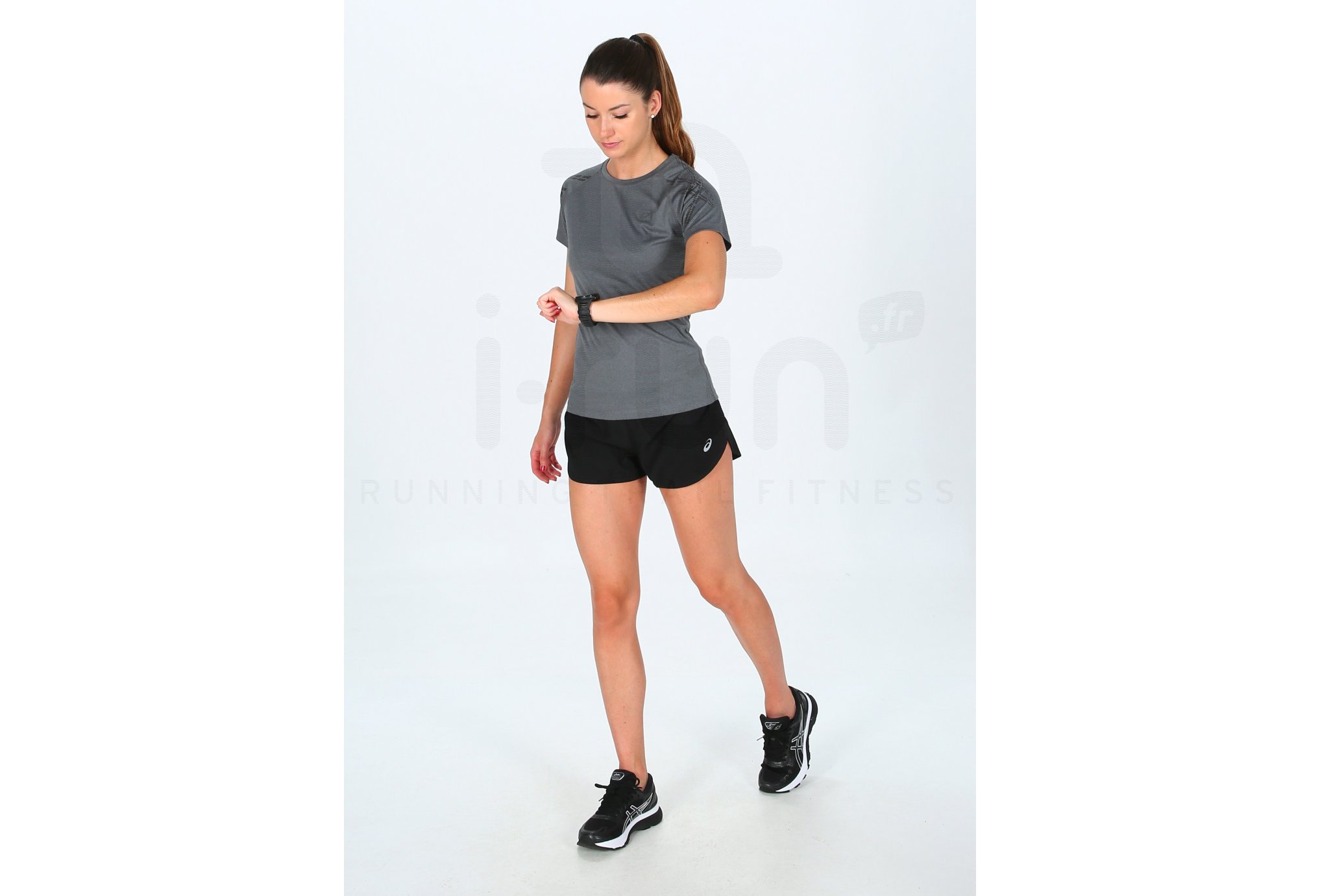 Asics Camiseta manga corta Stripe SS Top