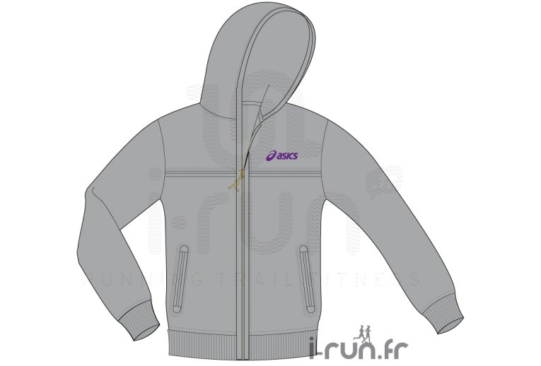 Asics Sweat zipp� � capuche 