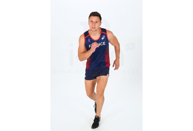 Asics pantal�n corto T&F Split Equipe de France