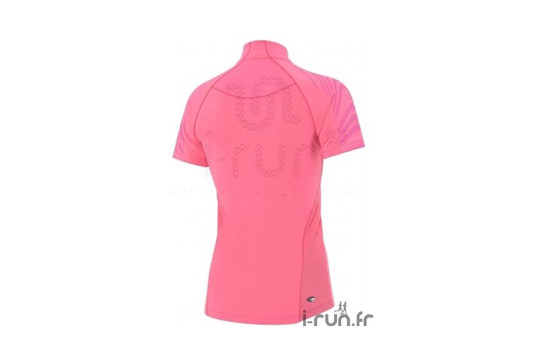 Asics Tee-shirt W'S S/S Crew Neck 1/2 zip 