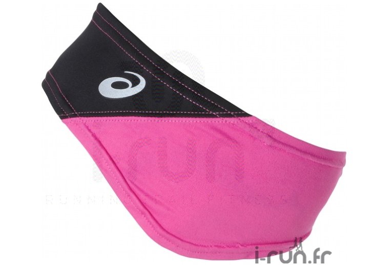 Asics Tour d'oreilles Noir et Rose 
