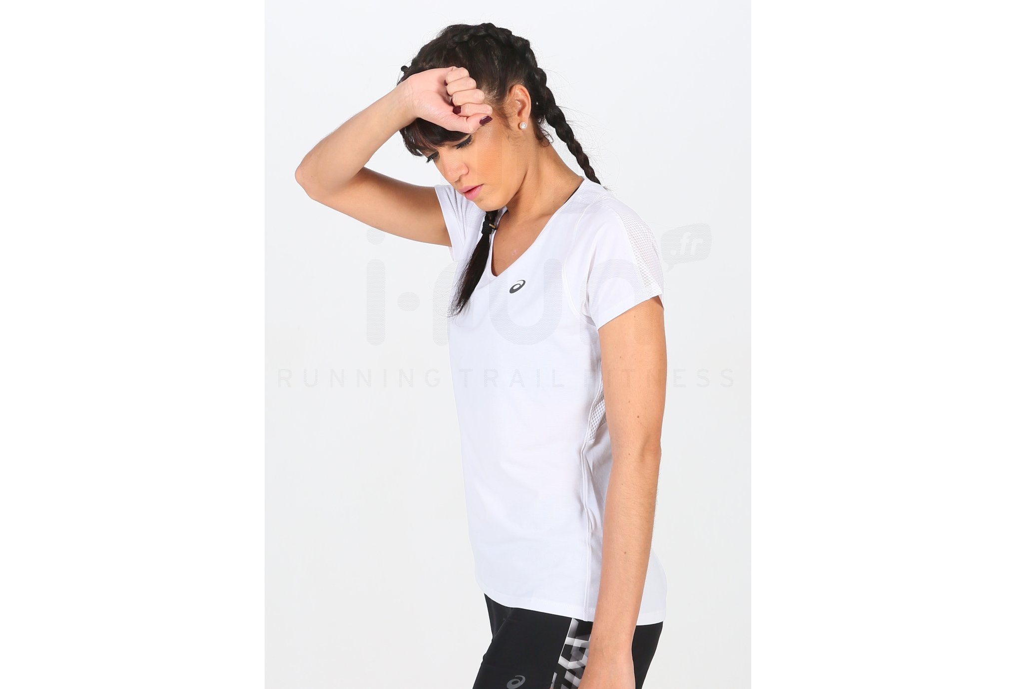 Asics Camiseta manga corta V-Neck
