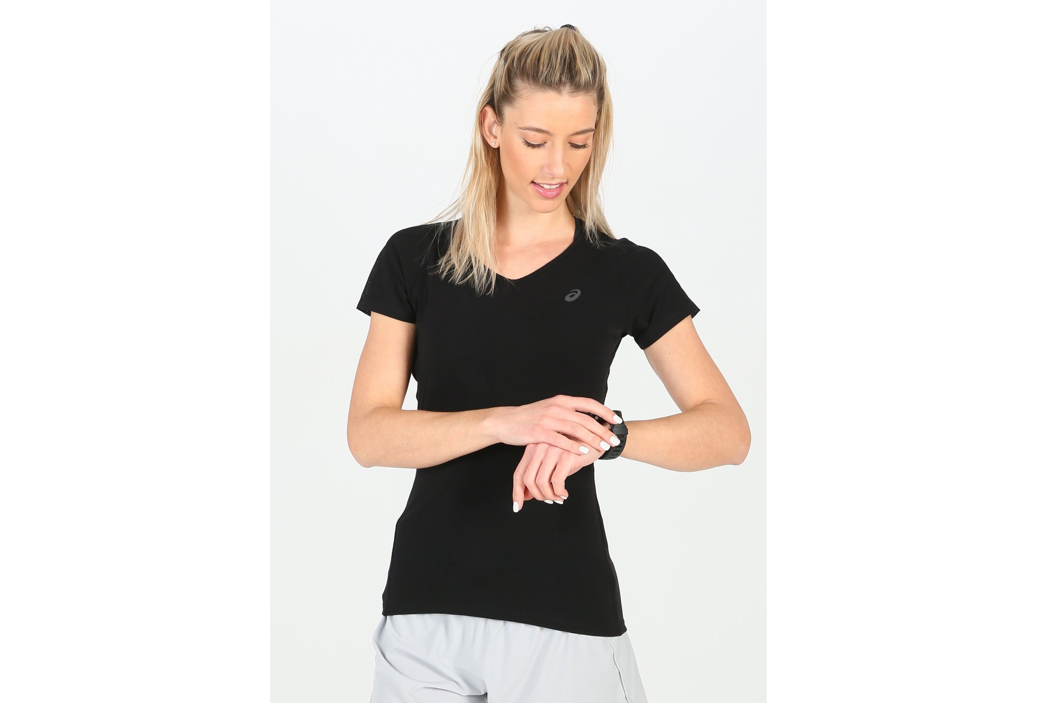Asics Camiseta manga corta V-Neck