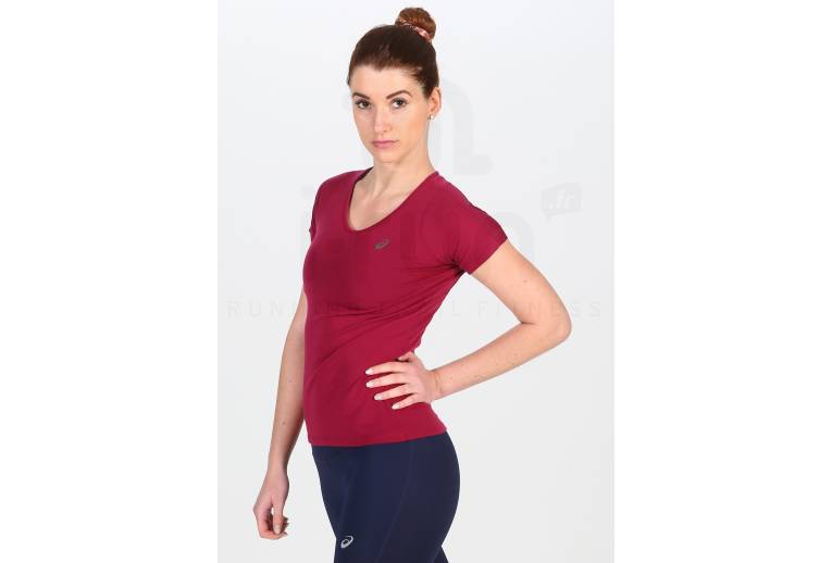 Asics camiseta manga corta V-Neck