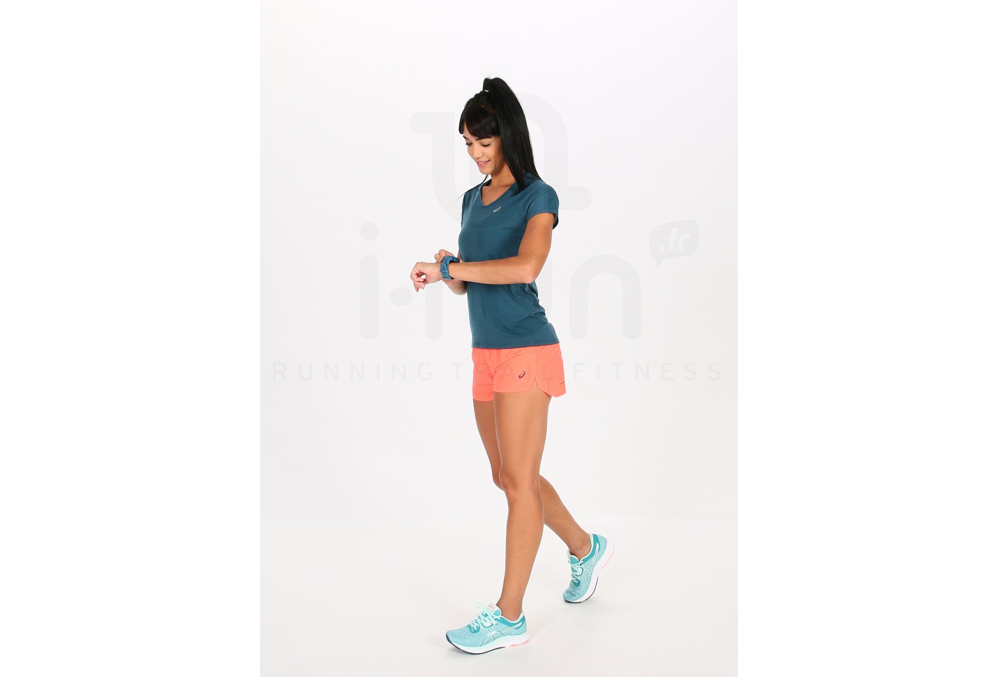 Asics camiseta manga corta V-Neck