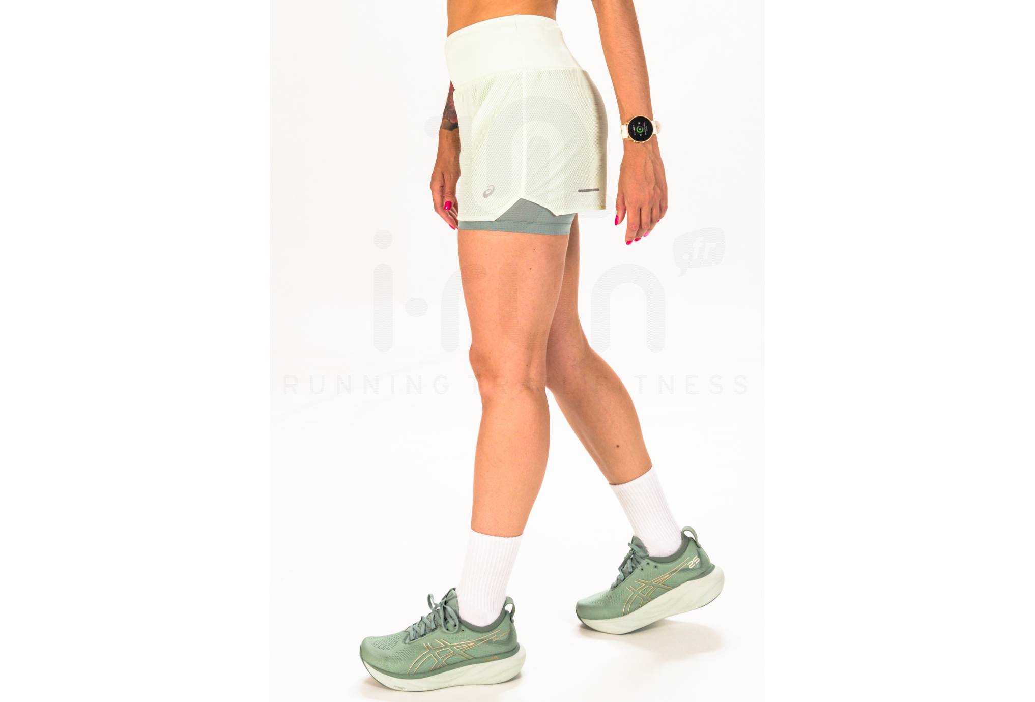 Asics Ventileer 2 en 1 Damen
