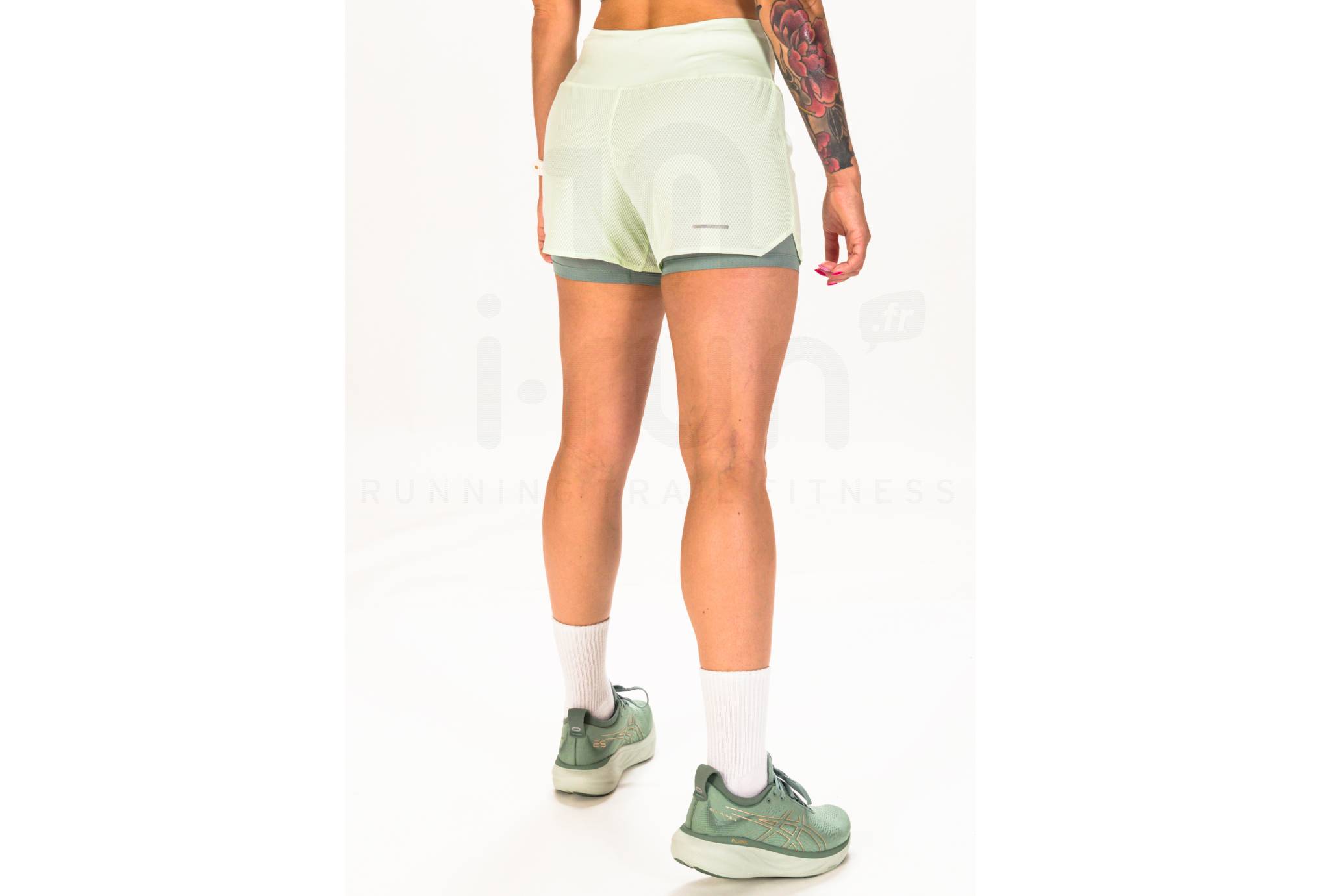 Asics Ventileer 2 en 1 Damen