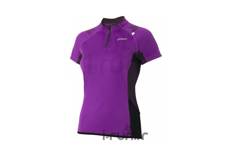 Asics W'S Trail 1/2 Zip Top Purple 