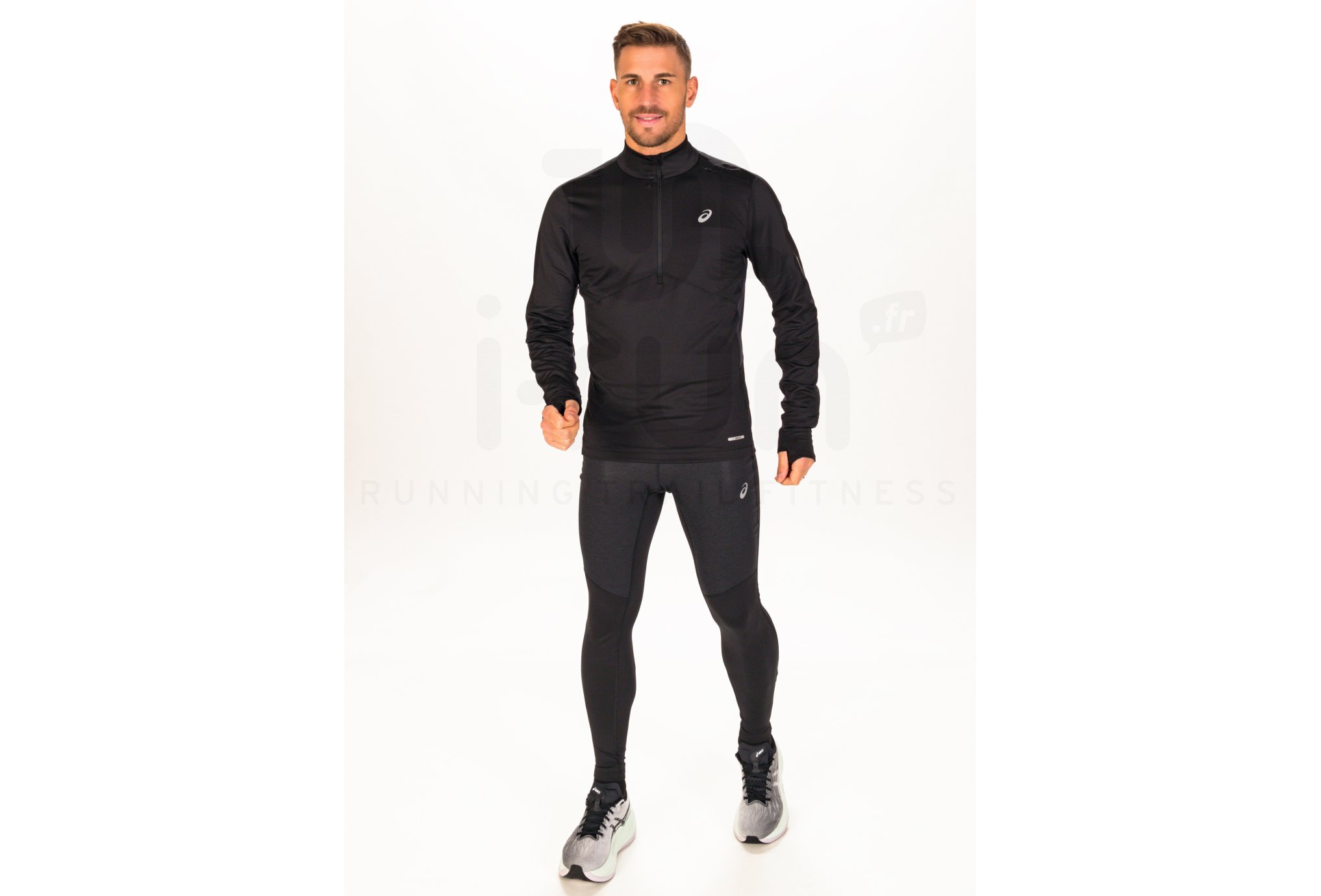 Asics Winter Run 1/2 zip Herren