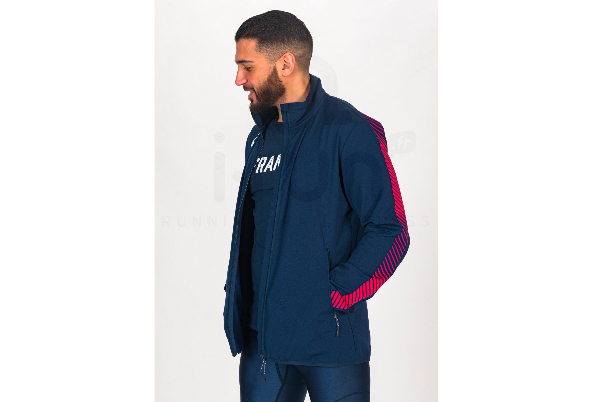 Asics Woven Full Zip Jacket Herren