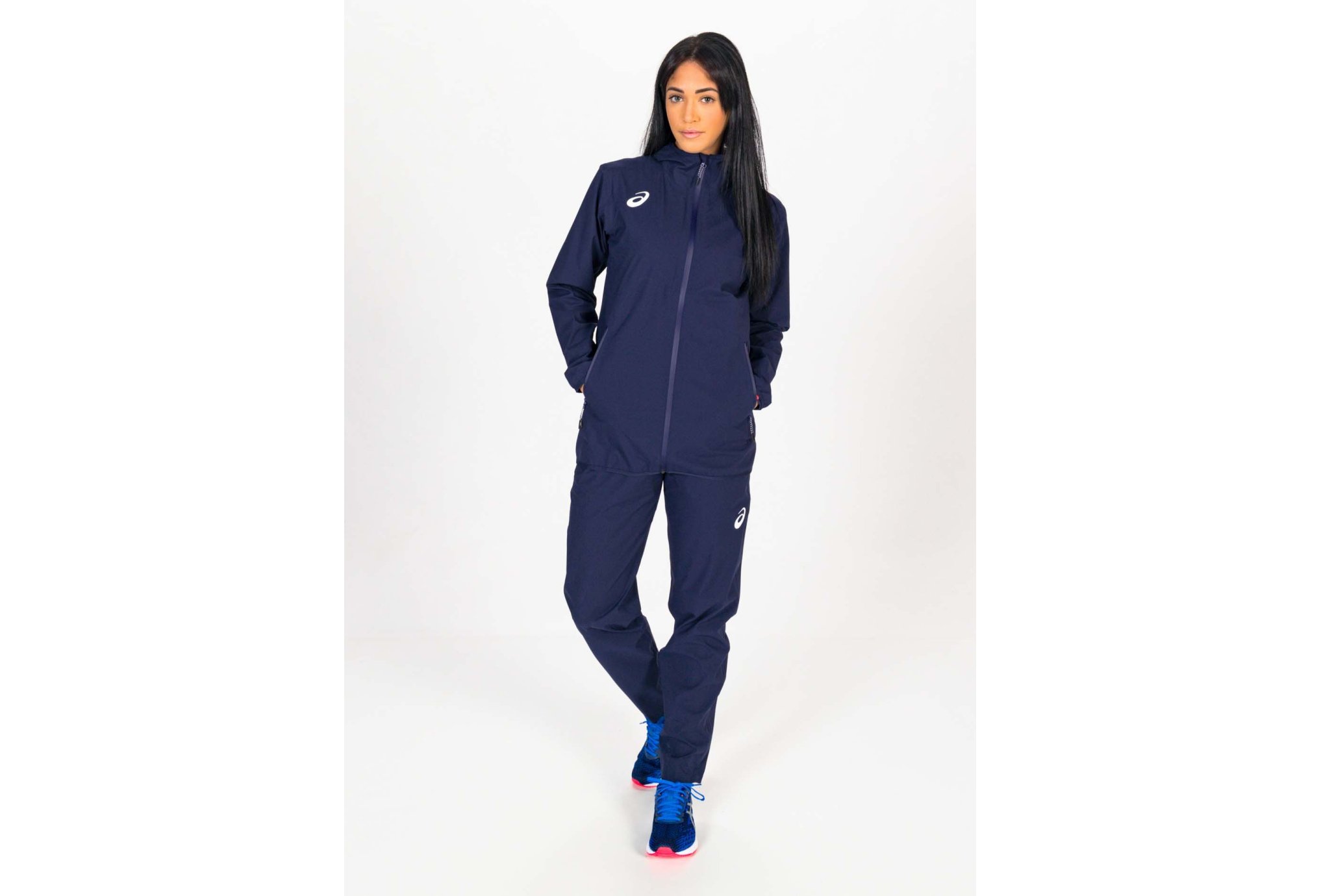 Asics Woven Full Zip Rain Jacket France Damen