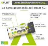 Atlet Organic Energy Bar 50 g Macadamia nuts and white chocolate