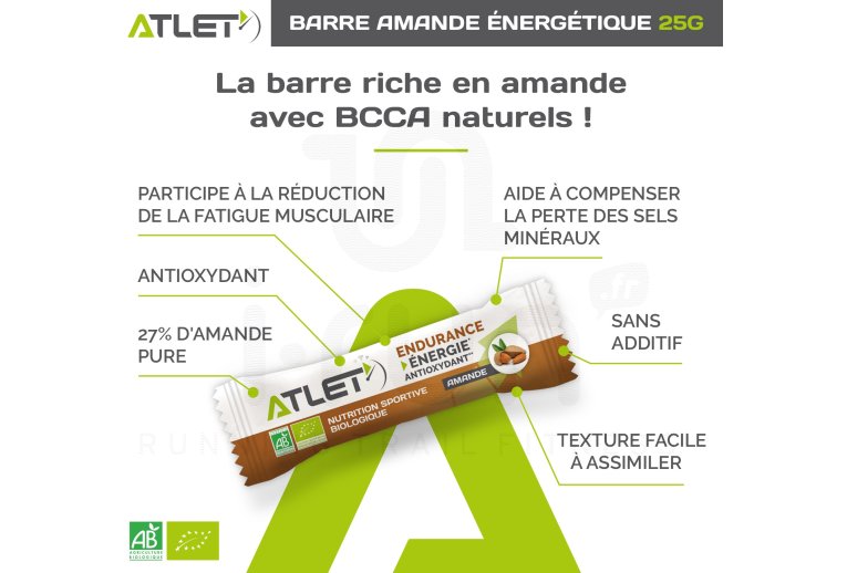 Atlet Barre ?nerg?tique Endurance - Amande
