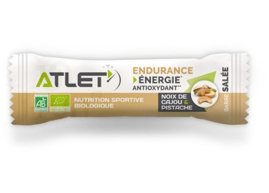 Barre Énergétique Endurance Salée - Noix de Cajou / Pistache