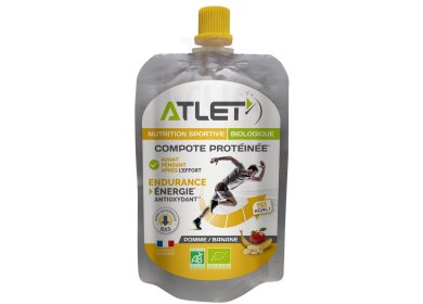 Compote protéinée Bio pomme banane