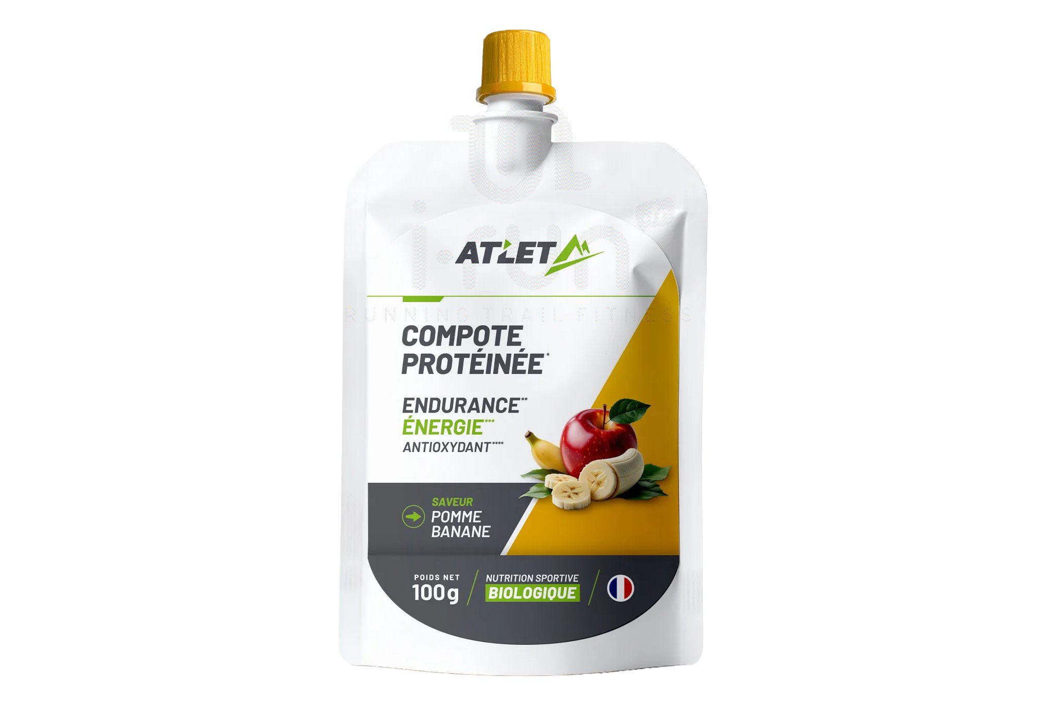 Atlet Bio-Protein-Kompott Apfel Banane