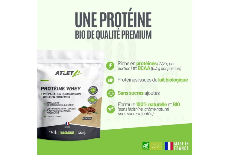 Atlet prote�na Whey - Cacao