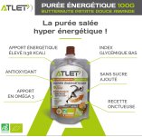 Atlet Pur�e �nerg�tique Bio - Butternut-Patate Douce-Amande