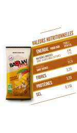 Baouw Barre �nerg�tique bio Extra Mangue - Cajou